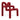 Ekstrem Chair Chair Interior Moderna Burgundy Red