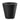 Madison 26 Inches Round Planter (Caviar Black)