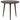 Brown accent side table.