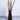 BANDA modernist brown vase with pampas grass.