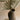 Nova Luxe beige large vase by Woodland Pulse with dried palms.