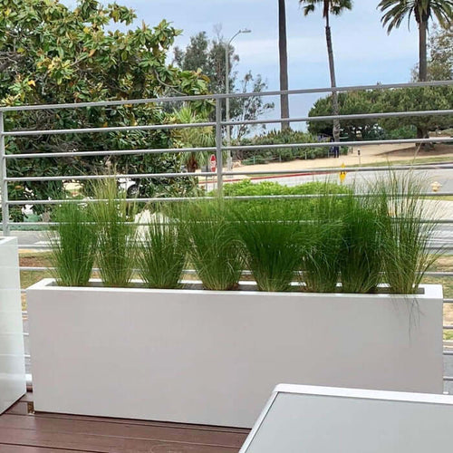 Miami rectangular planter