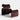 Etcetera Lounge Chair Chair Interior Moderna With Ottoman Chocolate Brown 