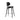 High Stool with Backrest