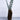 Brown abstract Vase with eucalyptus.