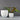 White large round planters with plants.