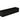 Black short rectangular outdoor planter.
